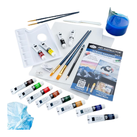 Royal & Langnickel Art Instructor™ Large Acrylic Painting Activity Set