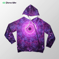 Sacred Flower by Cameron Gray Visionary Hoodie