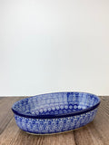 SALE Small Oval Baker - Shape 299 - Pattern 884