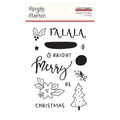 Santa's Village Clear Stamp