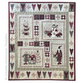 Scandinavian Christmas Quilt by Lynette Anderson