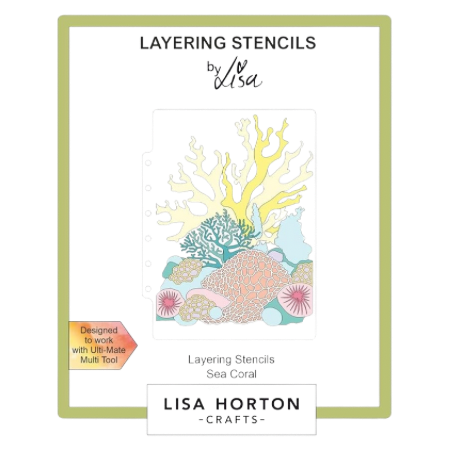 Sea Coral Layering Stencil