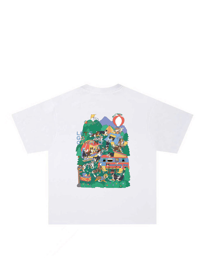 Short Sleeve T Shirt (Korean Cut Oversize) Aussie Sheperd