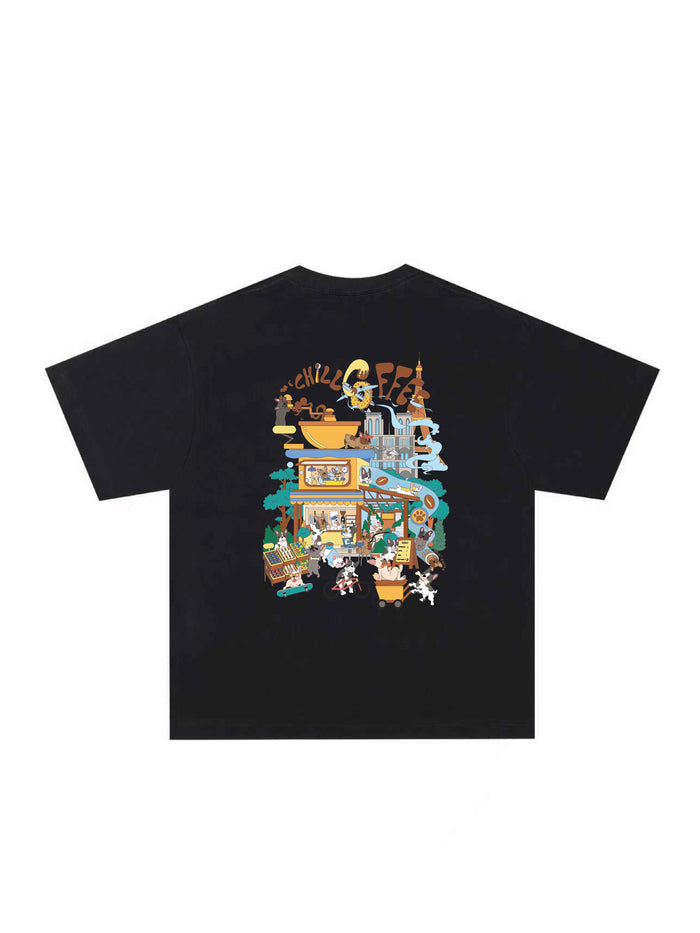 Short Sleeve T Shirt (Korean Cut Oversize) Frenchie