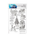Simon Hurley Sketched Christmas Stencil