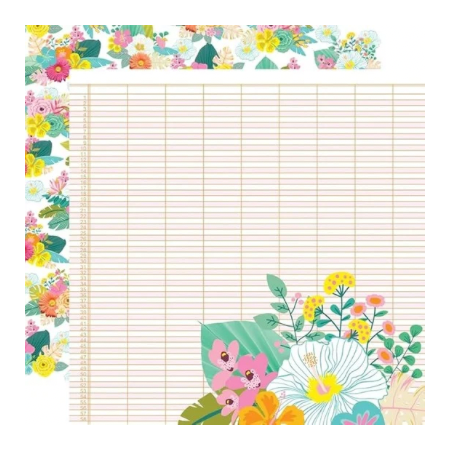 Simple Stories Just Beach Double-Sided Cardstock