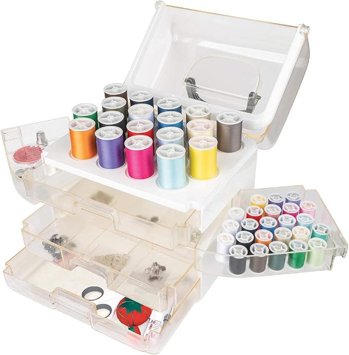 Singer Sew-It-Goes, 224 Piece - Sewing Kit & Craft Organizer
