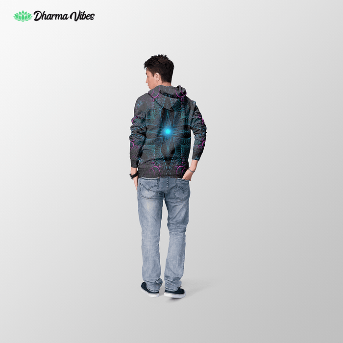 Singularity by Cameron Gray Visionary Hoodie
