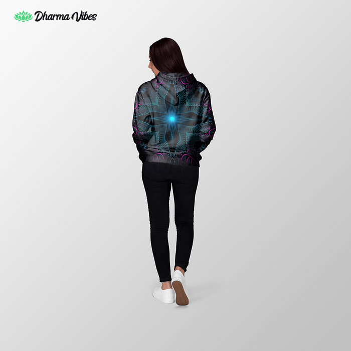 Singularity by Cameron Gray Visionary Hoodie