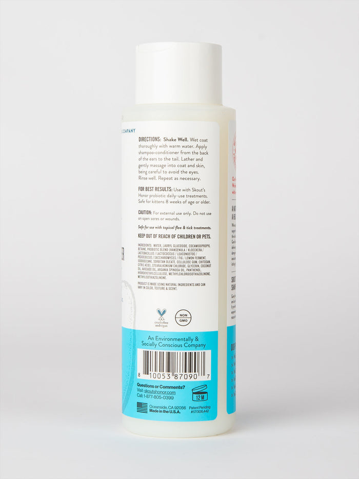 Skout's Honor Cat Probiotic Shampoo + Conditioner Fragrance Free