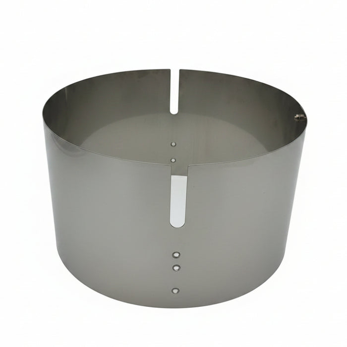 Weber Smokey Joe with 200mm stainless steel riser – angled top view