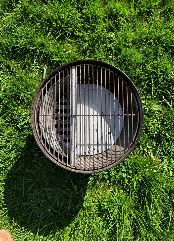 Smokey Joe Offset Plate 304SS