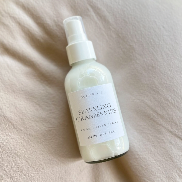 Sparkling Cranberries Room + Linen Spray