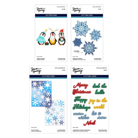 Spellbinders I Want It All Let It Snow Bundle Etched Dies