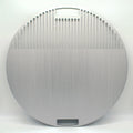 Stainless Steel Weber Summit smash grill plate, 1/3 grill and 2/3 griddle plate
