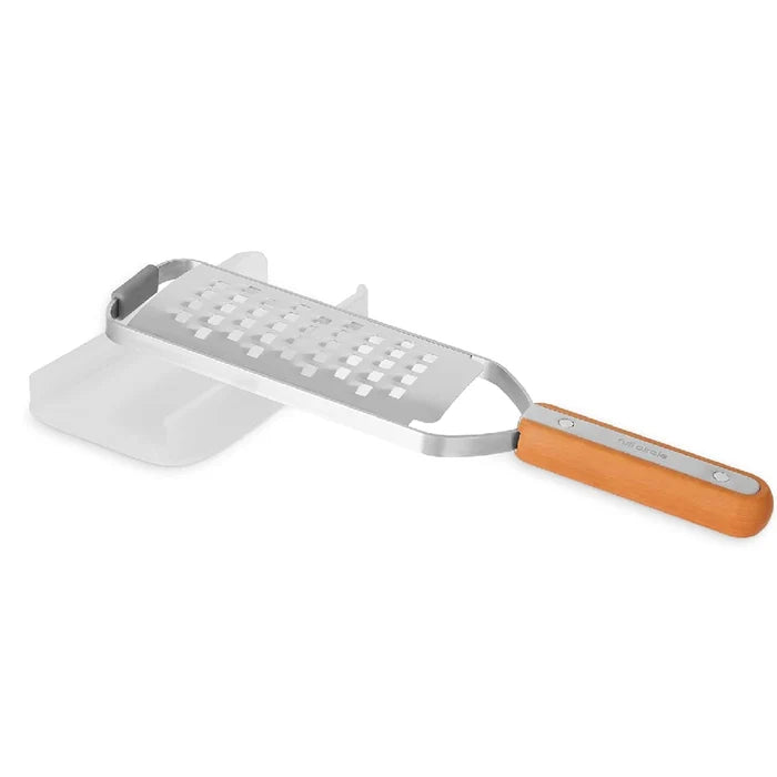 Stainless Steel Coarse Grater with Food Catcher Cooking Utensils Stainless Steel Coarse Grater with Food Catcher Stainless Steel Coarse Grater with Food Catcher Full Circle