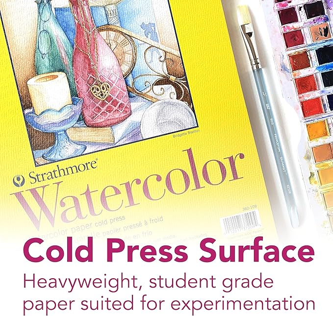 Strathmore Watercolor Spiral Paper Pad (Copy)