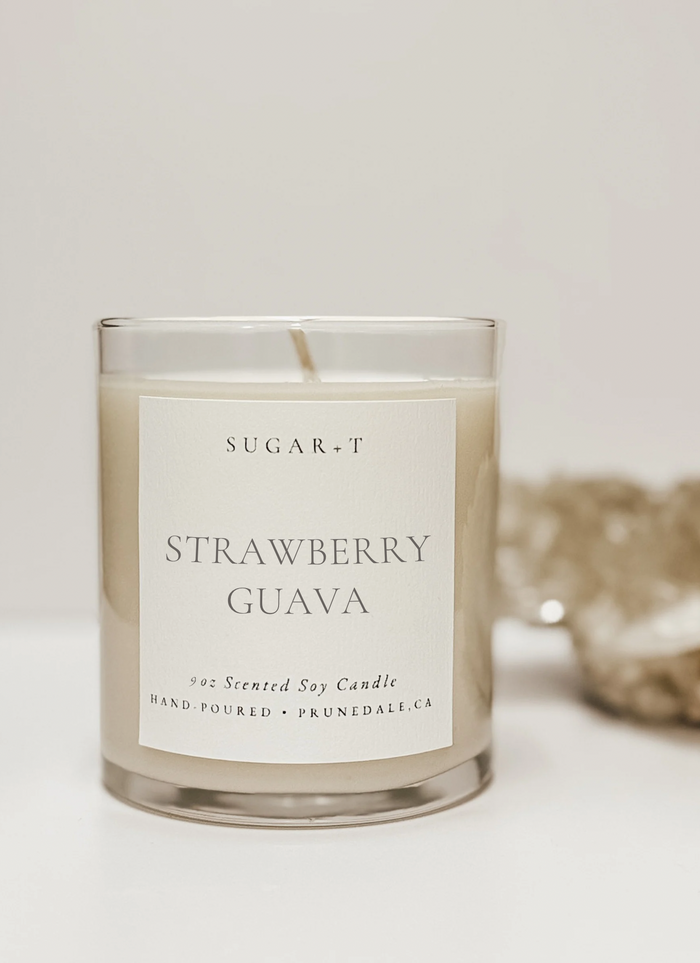 Strawberry Guava Scented Candle