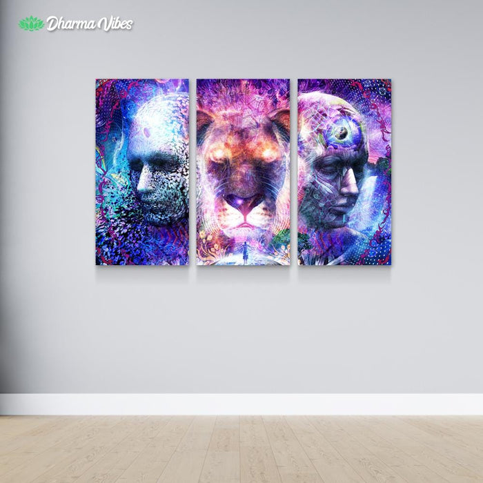 The Beauty Of It All by Cameron Gray 3-Piece Canvas