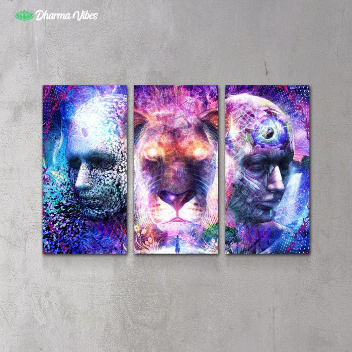 The Beauty Of It All by Cameron Gray 3-Piece Canvas