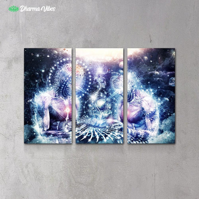 The Knowledge of The Planets by Cameron Gray 3-Piece Canvas