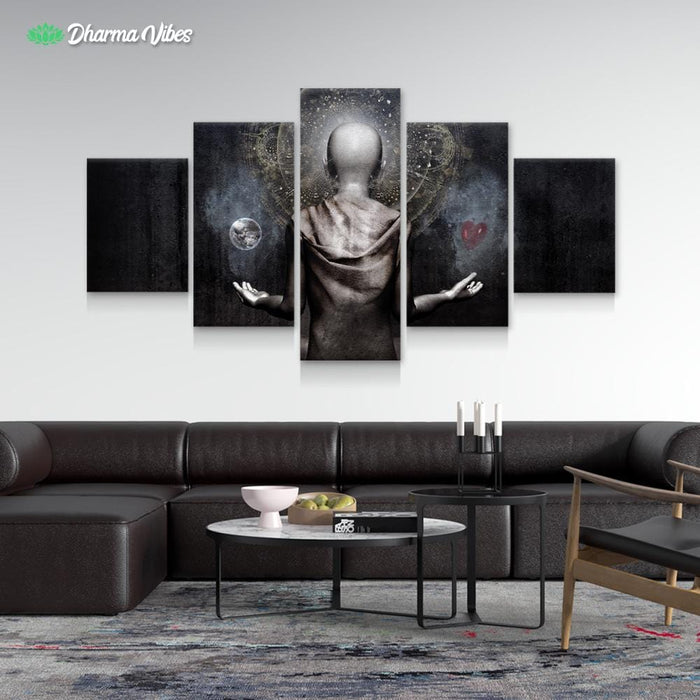 The Projection by cameron Gray 5-Piece Canvas