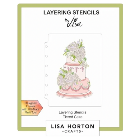 Tiered Cake Layering Stencil