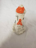 Tower Building Luminary - Orange Top (rust)