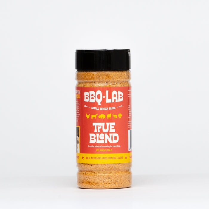 True Blend All-Purpose Seasoning Salt by BBQ LAB – front of pack