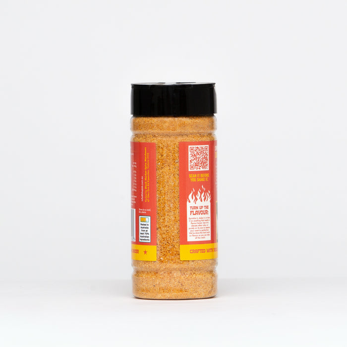 True Blend All-Purpose Seasoning Salt by BBQ LAB – back of pack showing ingredients