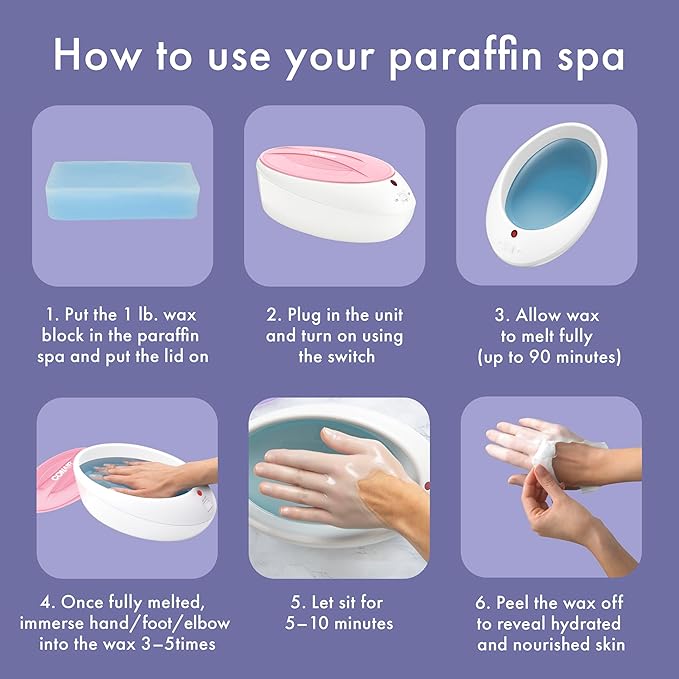 True Glow by Conair Paraffin Wax Machine for Hand and Fee