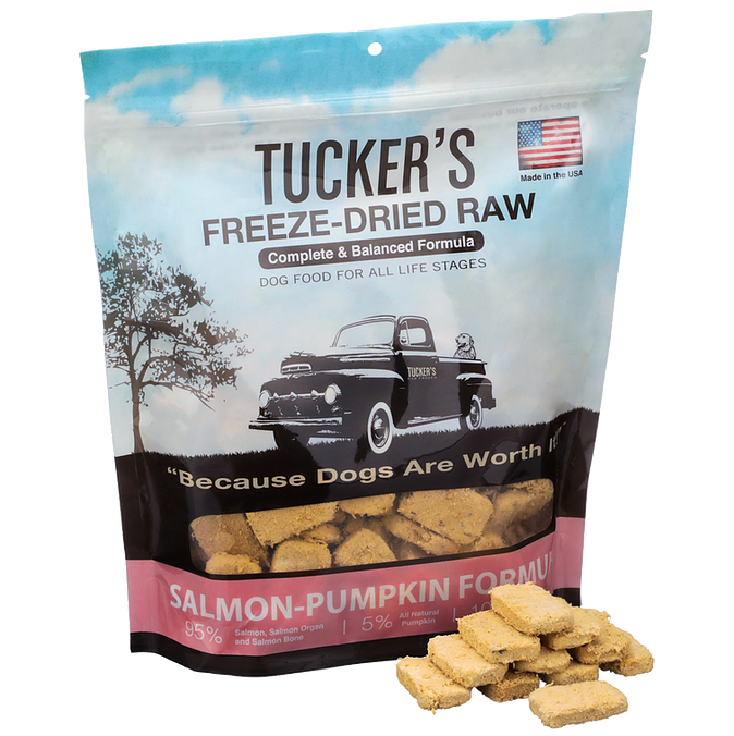 Tucker's Freeze-Dried Raw Salmon-Pumpkin Dog Food