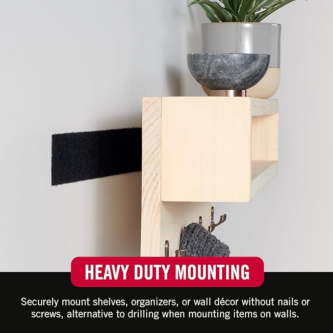 VELCRO Brand Heavy Duty Tape with Adhesive