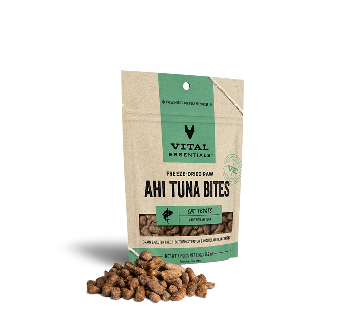 Vital Essentials Vital Cat Freeze Dried Ahi Tuna Cat Treats