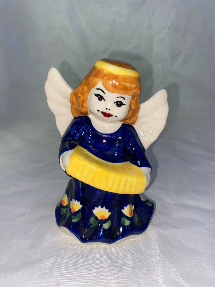 Waterlily Angel Figurine - Pattern Waterlily