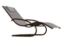 Wave Lounger - Aluminum- Cocoa
