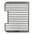 half grill designed to be fitted to a weber Go anywhere