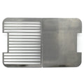 grill and smash plate combo featuring half and half set of both to suit a weber go anywhere