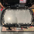 Weber Traveler griddle plate 5mm mild steel with vent holes and finger holes – CLD Fabrication