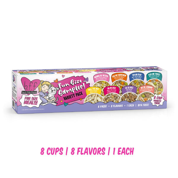 Weruva BFF Meals Fun Size Sampler! Variety Pack Dog Wet Food