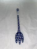 White Dot Salad Tosser - Pattern White Dot