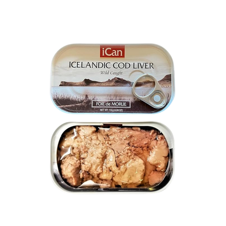 Wild Cod Liver Canned From Iceland