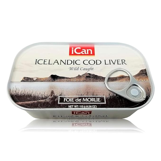Wild Cod Liver Canned From Iceland