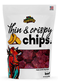 Wild Meadow Farms Thin & Crispy Chips - Beef Dog Treats