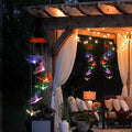Windlights Solar Powered LED Butterfly Wind Chimes Hanging lamp Garden Home Decoration