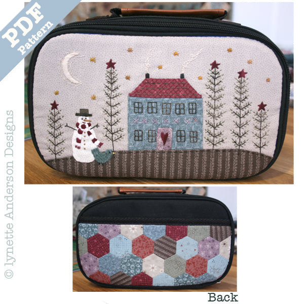 Winter Moon Craft Case by Lynette Anderson