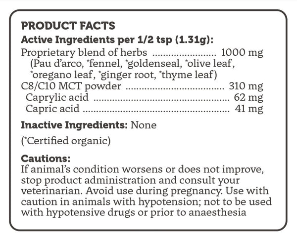 Yeast Guard - Gentle Yeast Cleanse For Dogs
