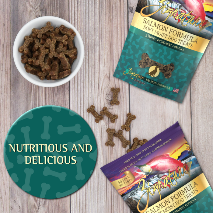 Zignature Salmon Soft Moist Treats for Dogs